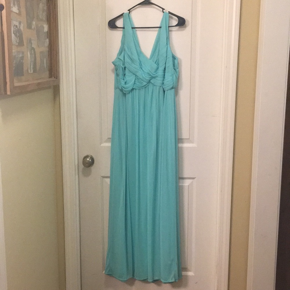 Seafoam Blue Bridesmaids Dress